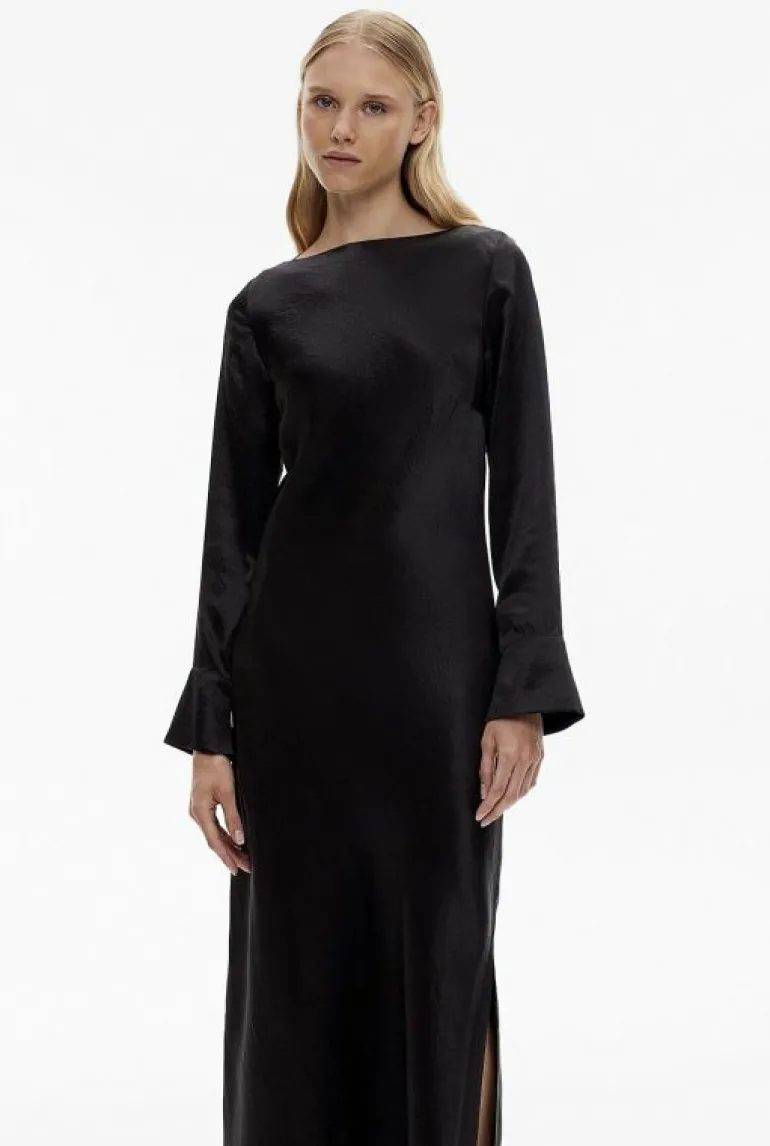 Sale | Dresses^Witchery Acetate Long Sleeve Midi Dress Black