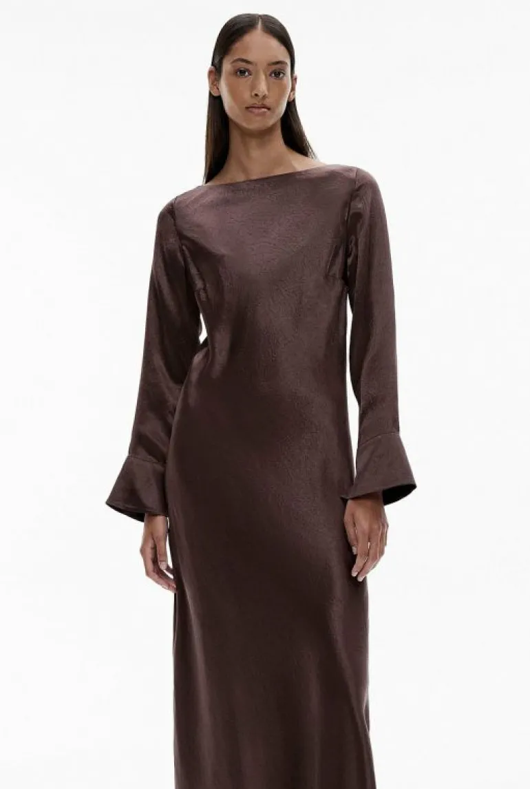Sale | Dresses^Witchery Acetate Long Sleeve Midi Dress Black