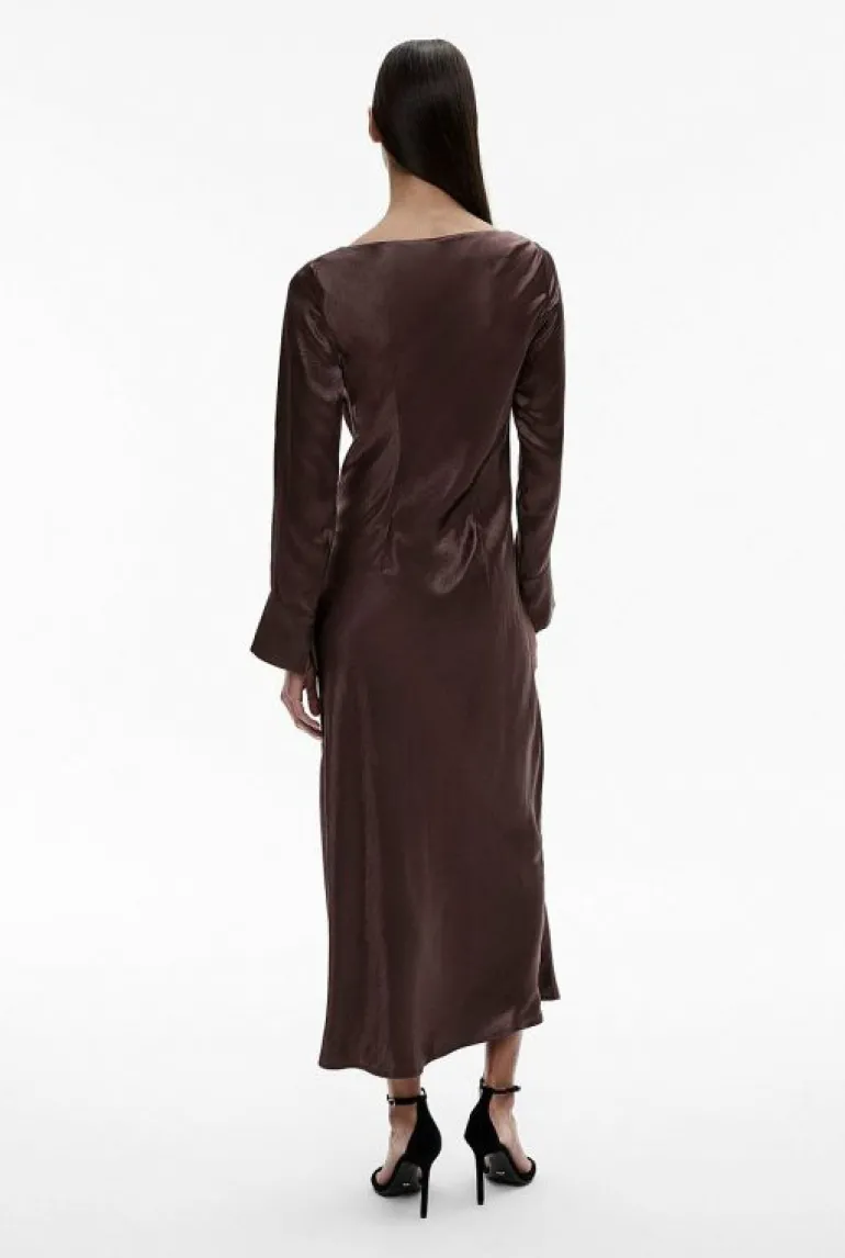 Sale | Dresses^Witchery Acetate Long Sleeve Midi Dress Black