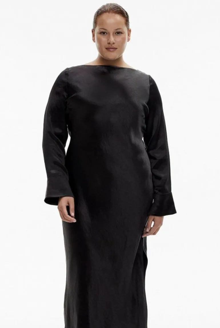 Sale | Dresses^Witchery Acetate Long Sleeve Midi Dress Black