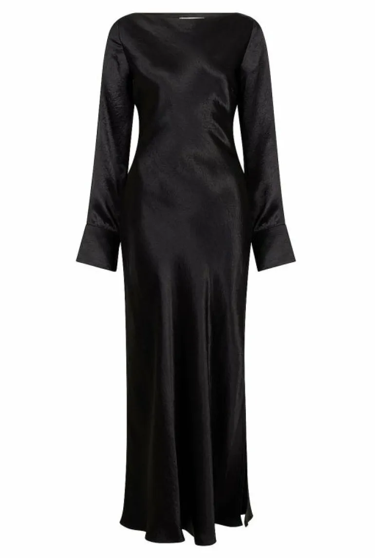 Sale | Dresses^Witchery Acetate Long Sleeve Midi Dress Black