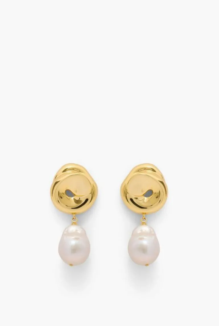 Jewellery^Witchery Ana Pearl Earrings Silver