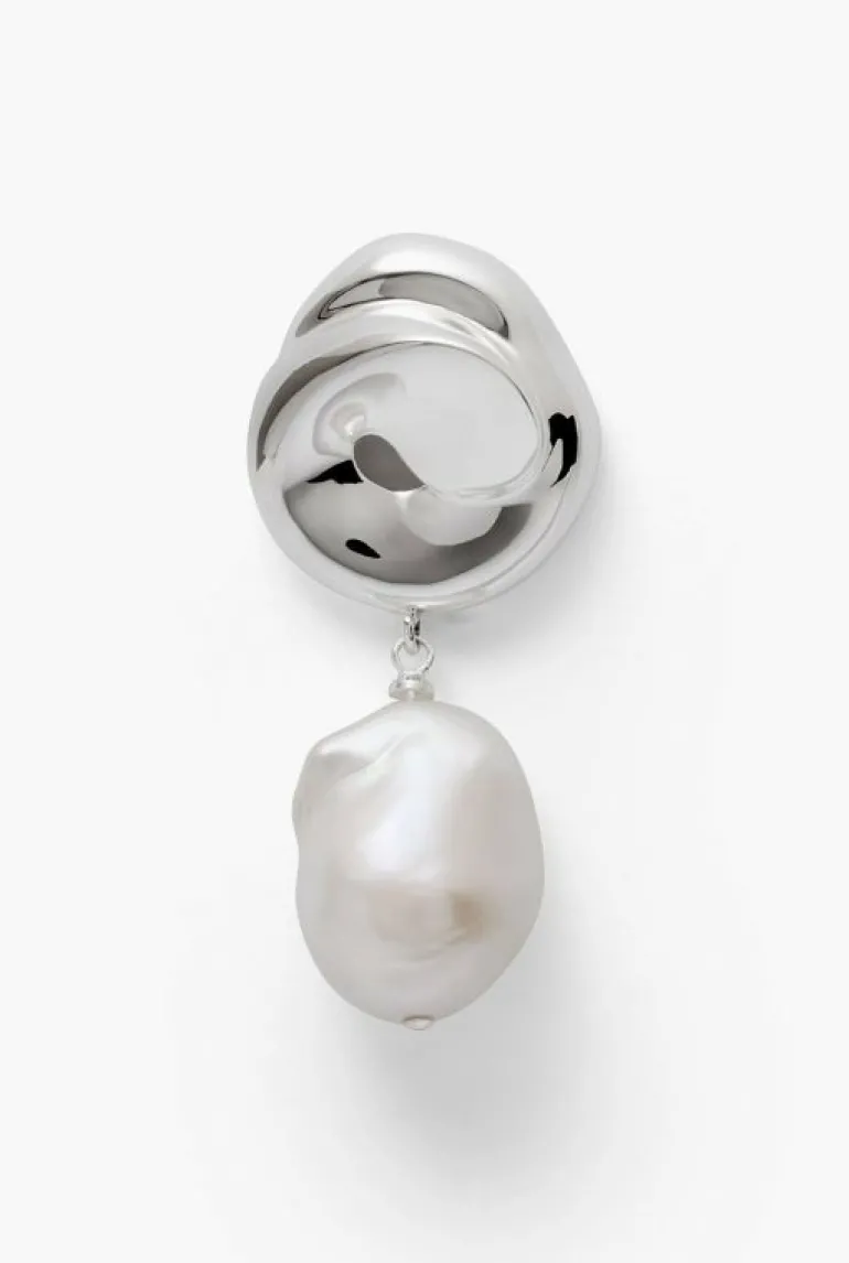 Jewellery^Witchery Ana Pearl Earrings Silver