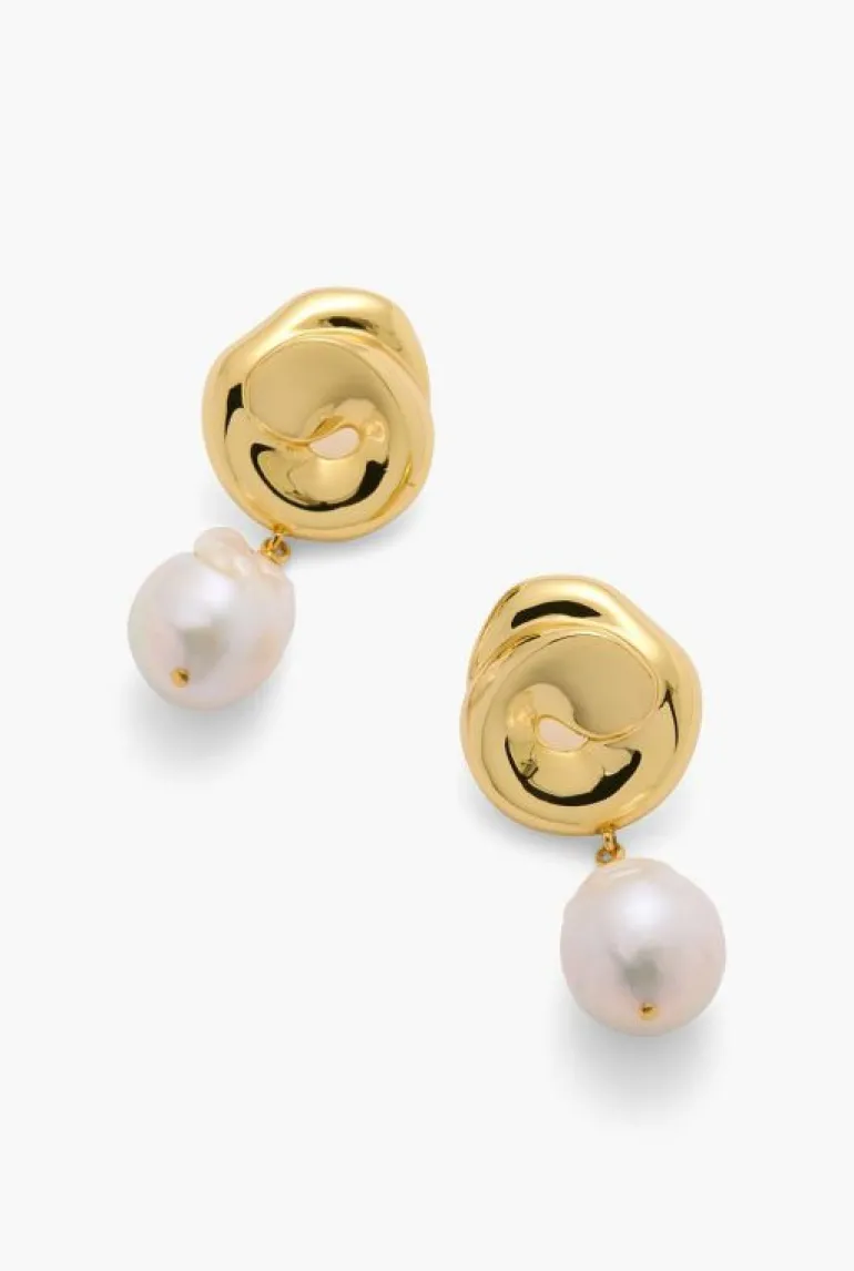 Jewellery^Witchery Ana Pearl Earrings Silver