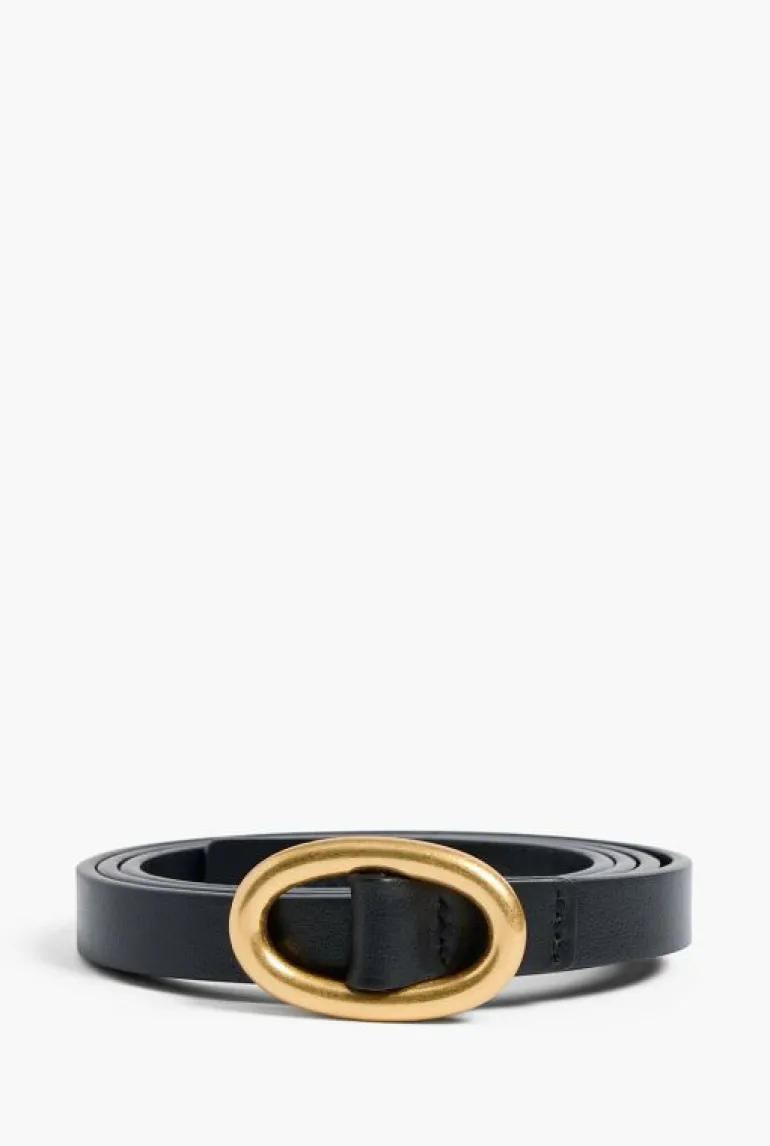 Belts^Witchery Andie Slim Belt Black