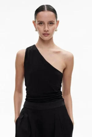 Sale | Tops & T Shirts^Witchery Asymmetric Drape Tank Tangerine