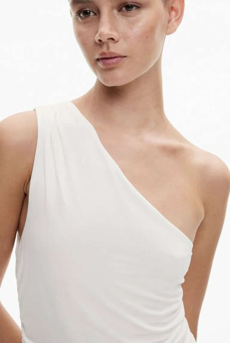Sale | Tops & T Shirts^Witchery Asymmetric Drape Tank Tangerine