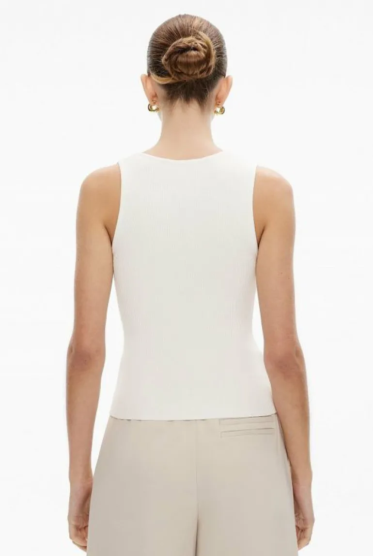 Sale | Tops & T Shirts^Witchery Asymmetric Neck Rib Knit Lemon