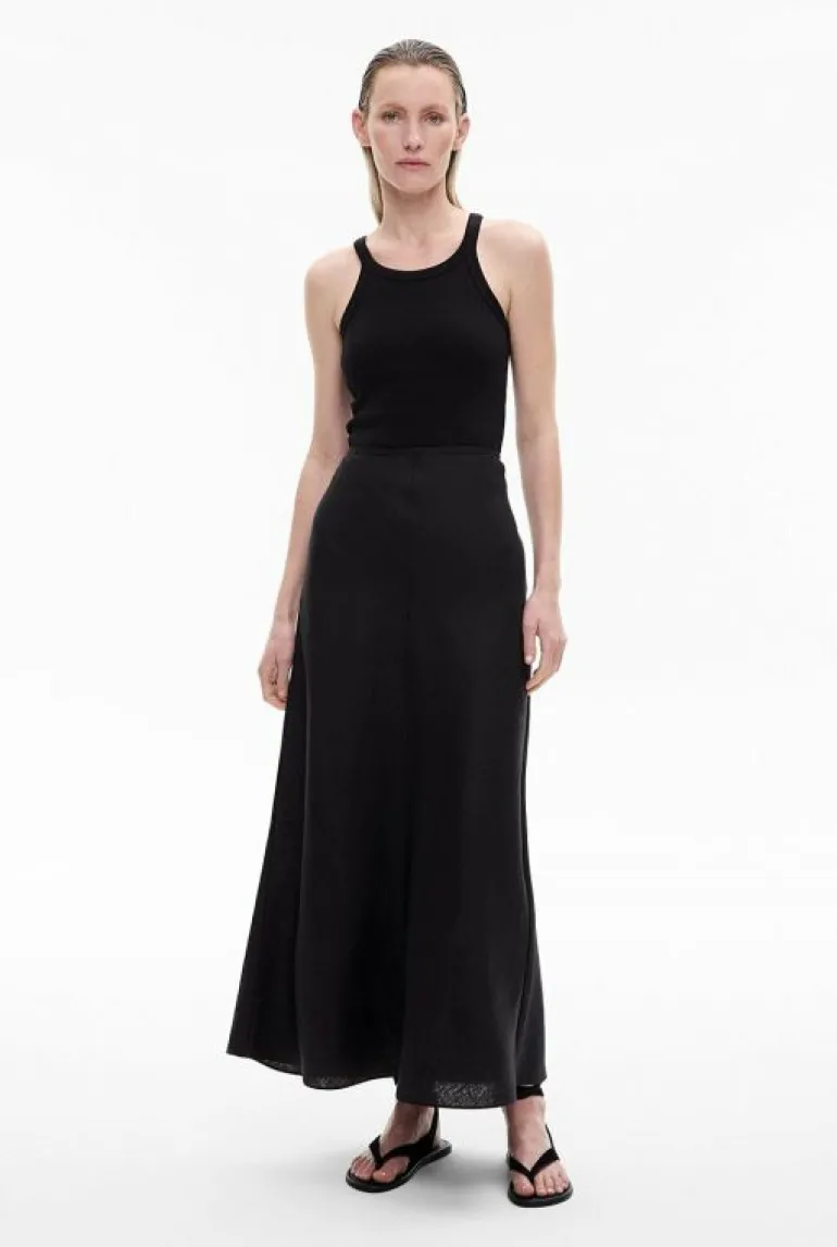 Sale | Skirts^Witchery Bias Linen Skirt Black