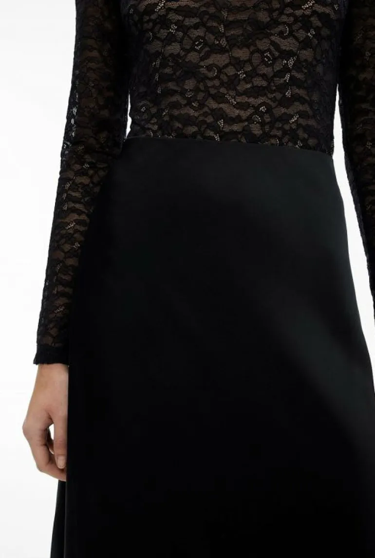 Sale | Skirts^Witchery Bias Maxi Slip Skirt Black