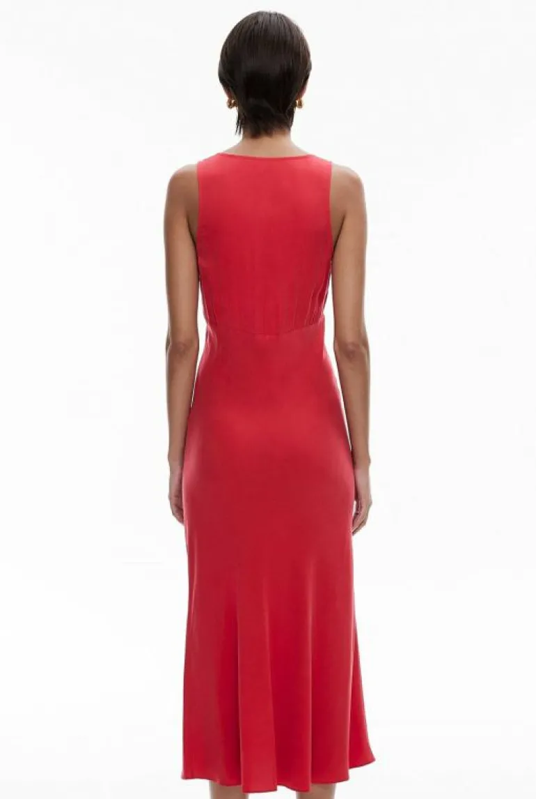 Dresses^Witchery Bias V Neck Dress Black