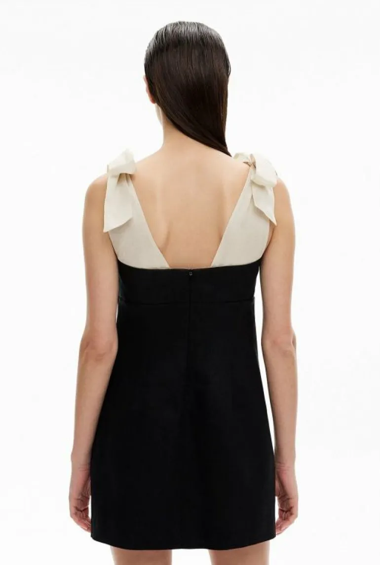 Dresses^Witchery Bow Detail Layered Dress Black