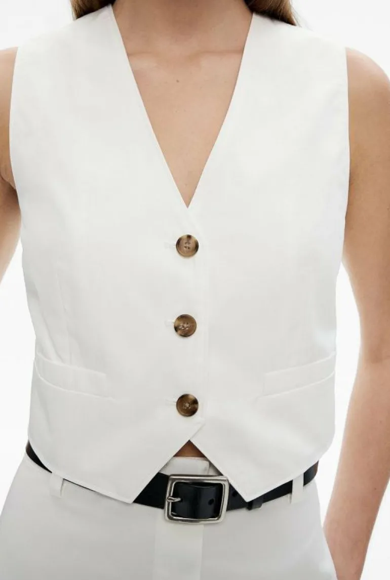 Sale | Jackets & Coats^Witchery Boxy Vest FreshWhite