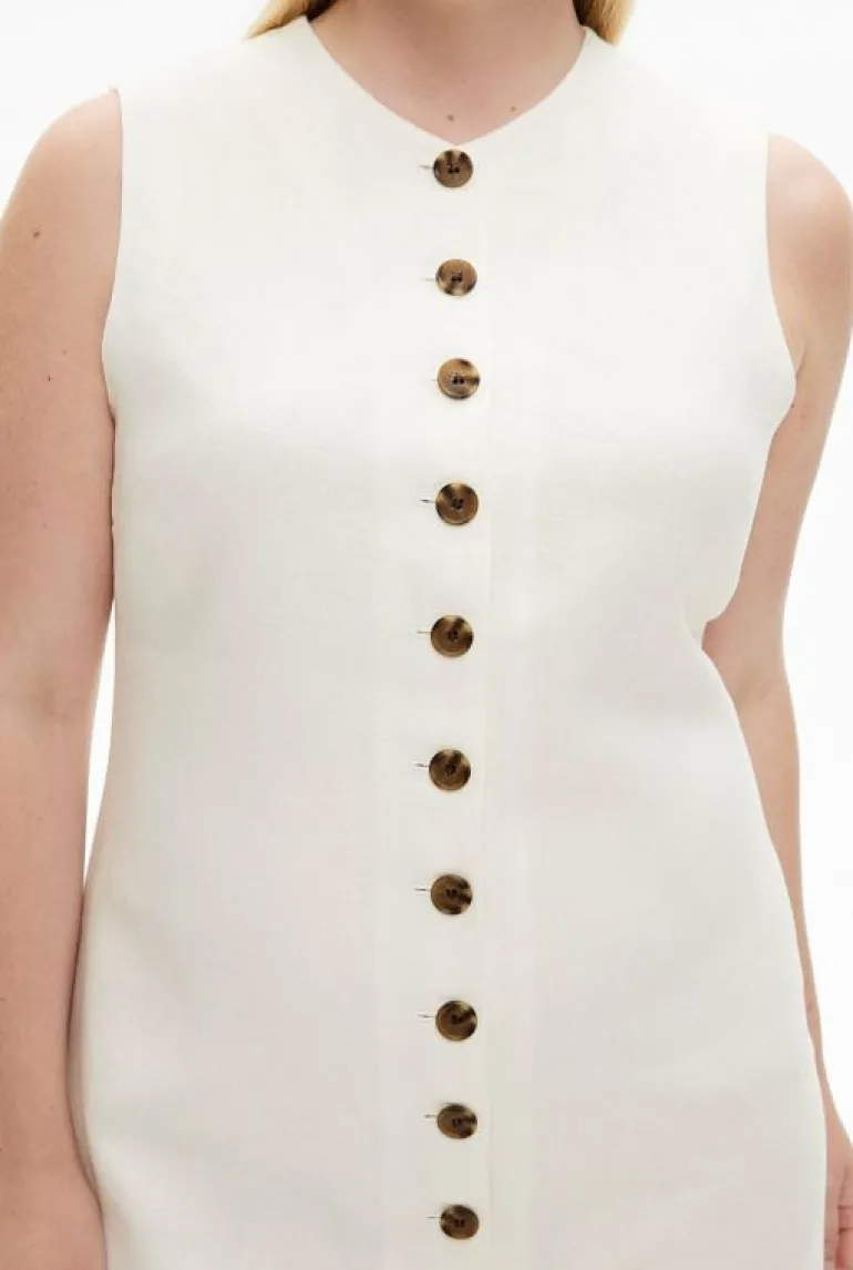 Dresses^Witchery Button Front Mini Dress FreshWhite
