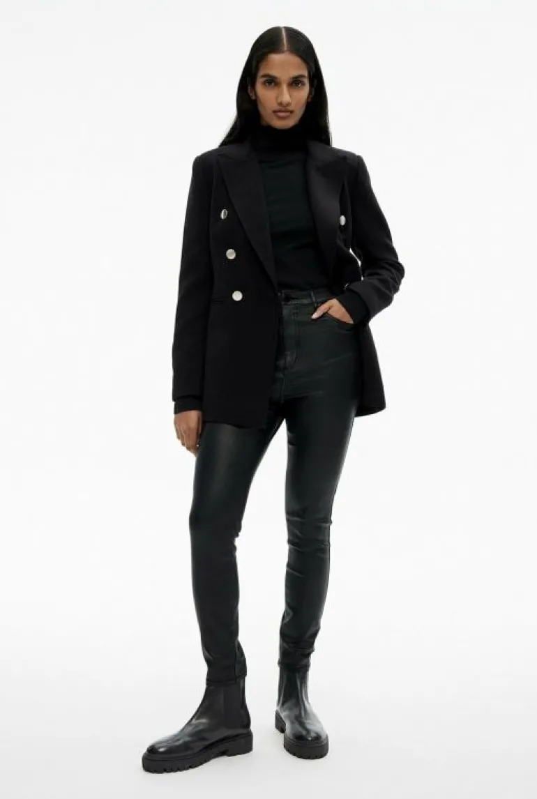 Sale | Denim & Jeans^Witchery Coated 7/8 Skinny Jean Black