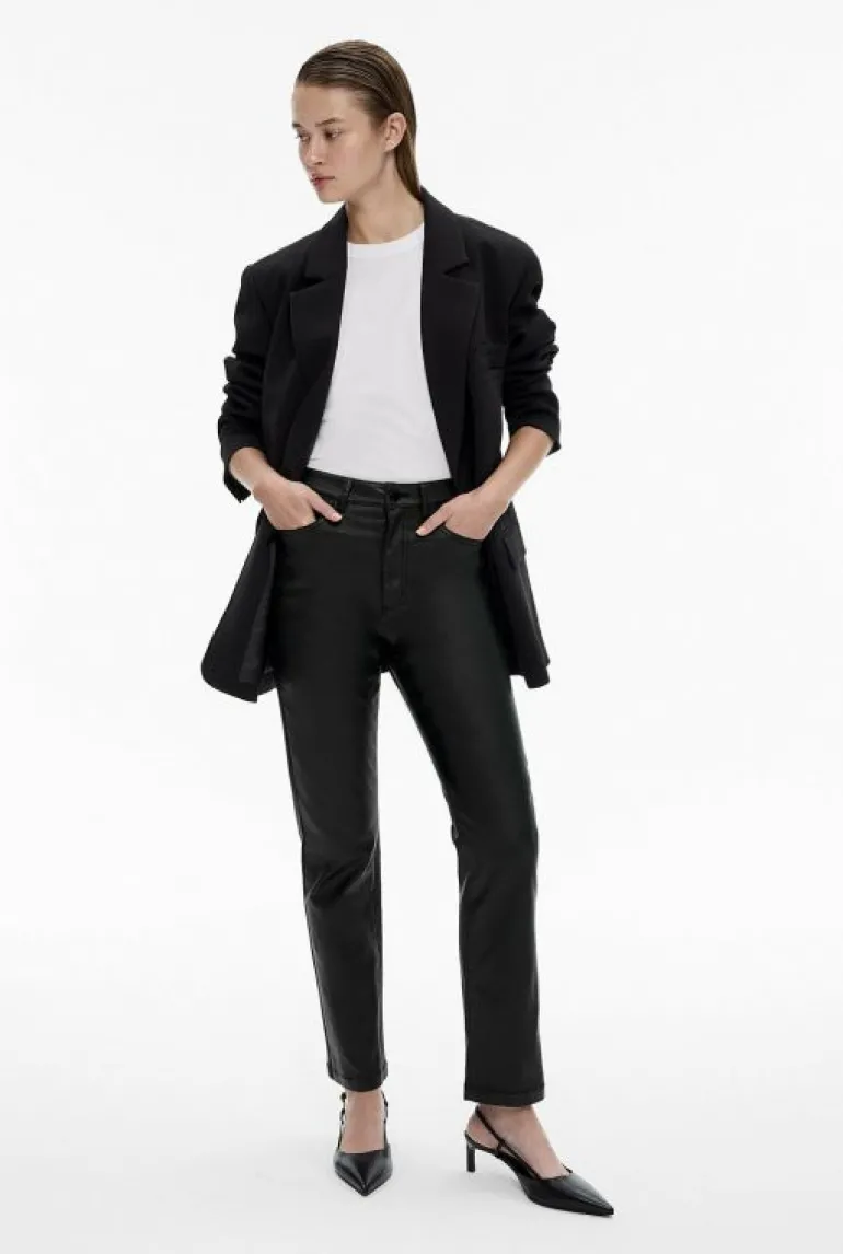 Sale | Denim & Jeans^Witchery Coated Slim Straight Jean Black