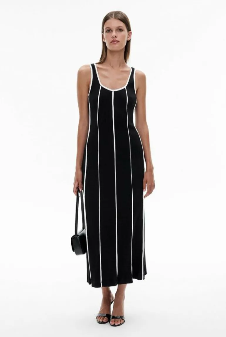 Dresses^Witchery Contrast Bind Dress Black