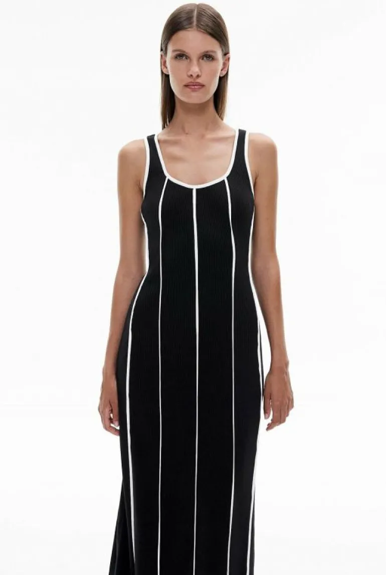Dresses^Witchery Contrast Bind Dress Black