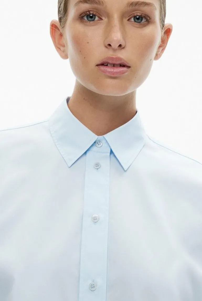 Sale | Shirts^Witchery Cotton Cropped Shirt Camel