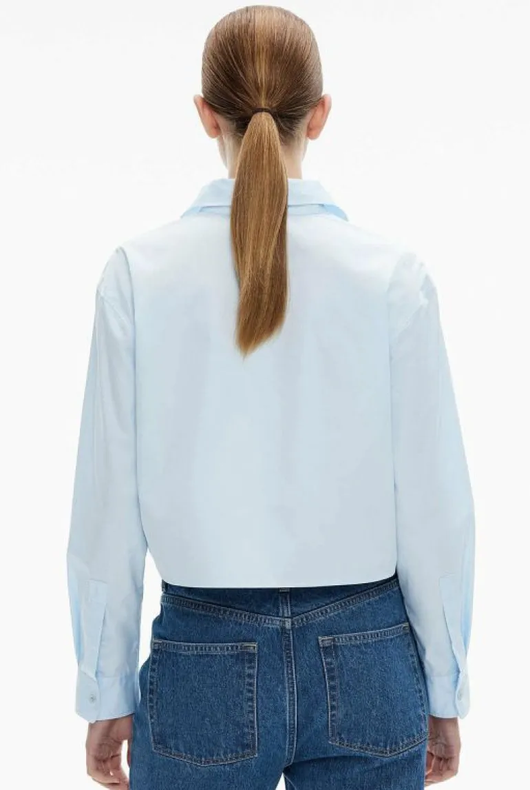 Sale | Shirts^Witchery Cotton Cropped Shirt Camel