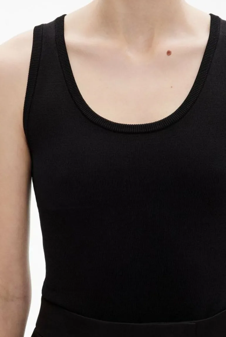 Sale | Tops & T Shirts^Witchery Crepe Knit Bodysuit Black