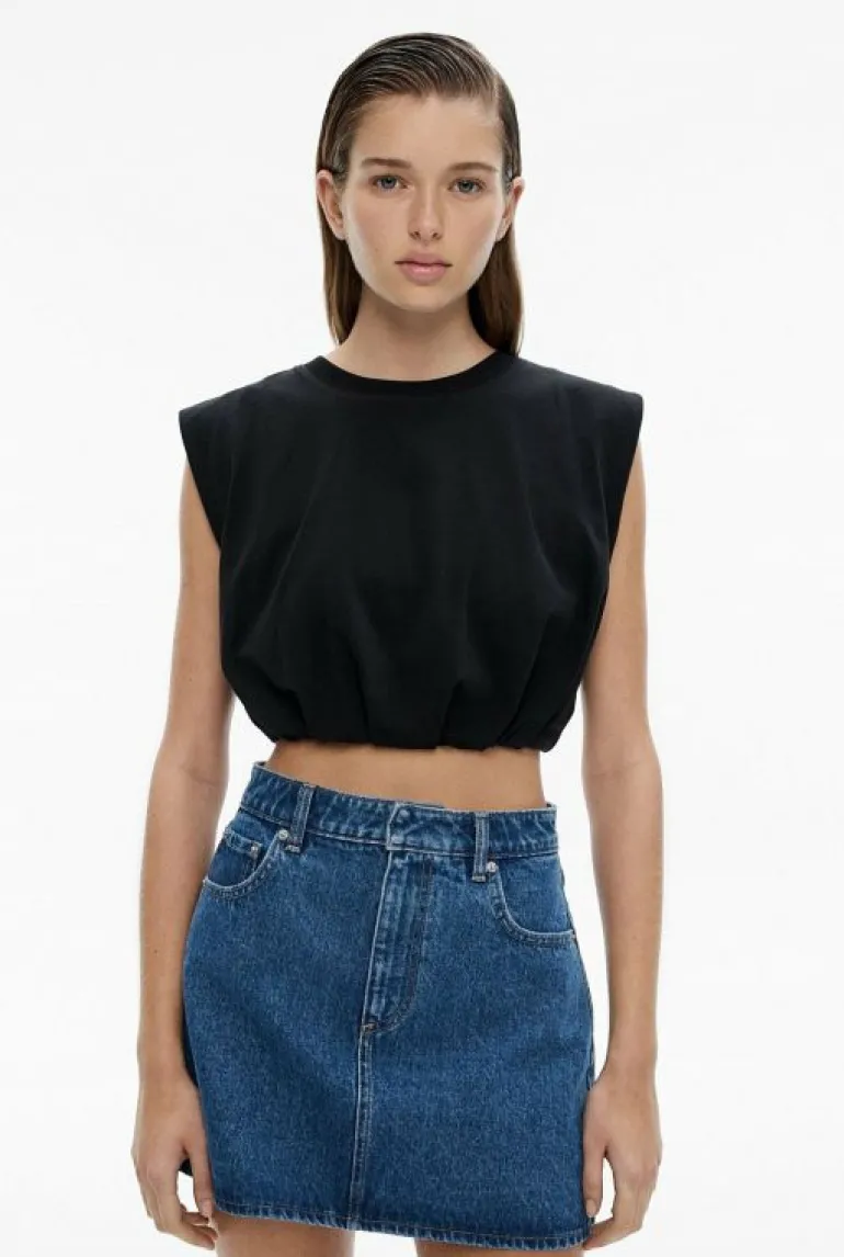 Sale | Tops & T Shirts^Witchery Crop Gather Tank SlateBlue