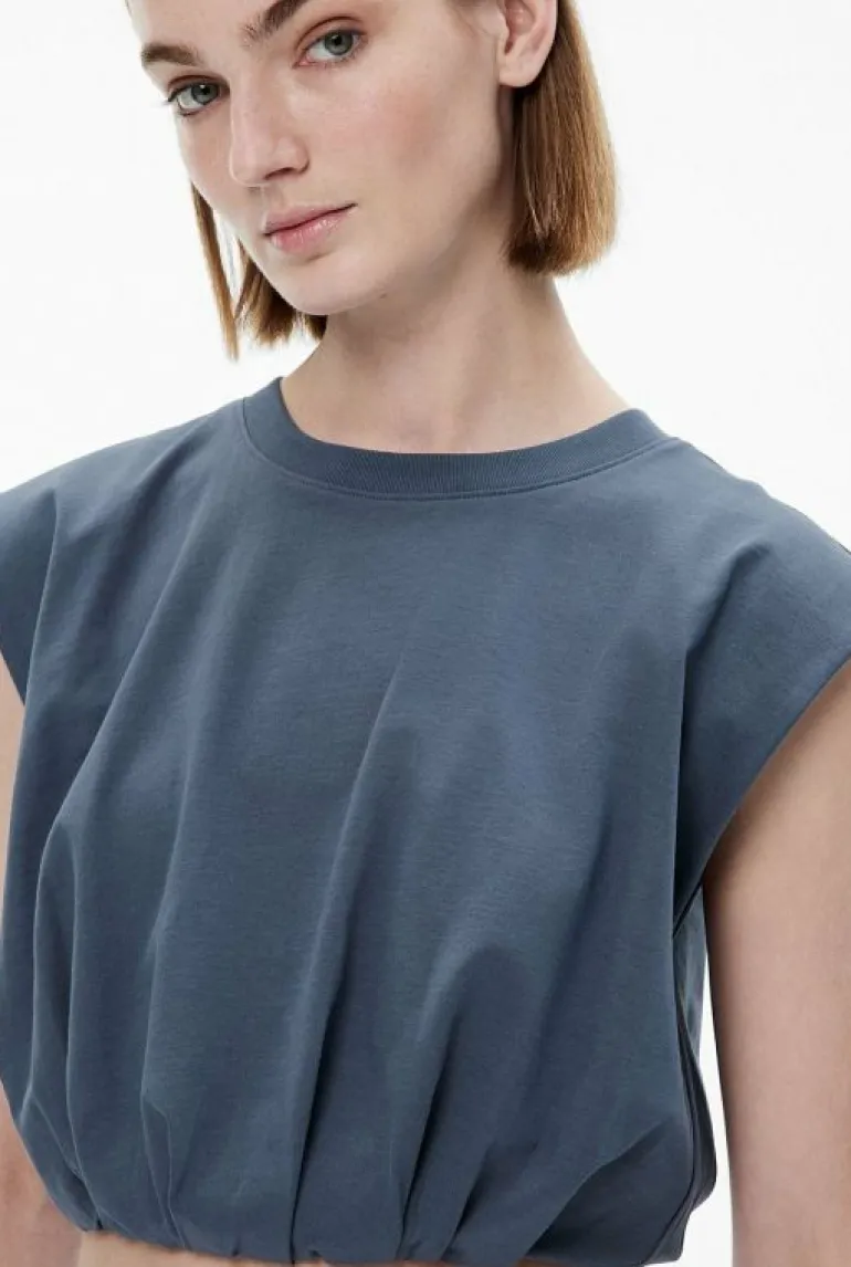 Sale | Tops & T Shirts^Witchery Crop Gather Tank SlateBlue