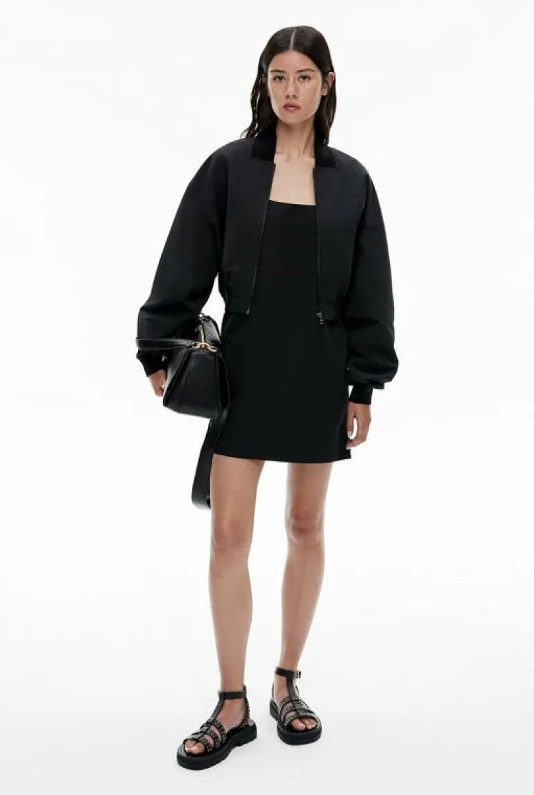 Jackets & Coats^Witchery Cropped Bomber Jacket Chalk