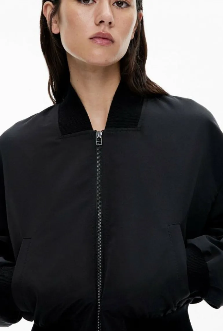 Jackets & Coats^Witchery Cropped Bomber Jacket Chalk