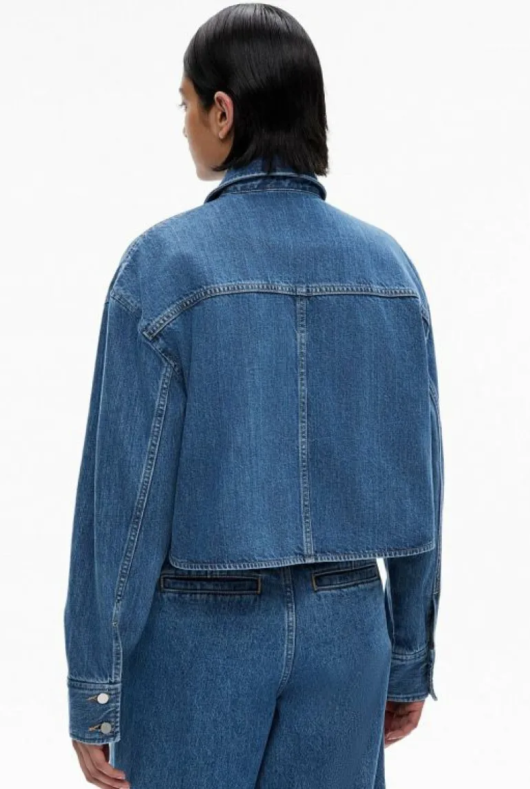 Sale | Shirts^Witchery Denim Crop Shacket Indigo