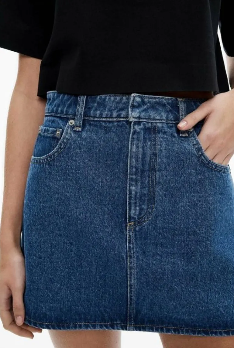 Skirts | Denim & Jeans^Witchery Denim Mini Skirt Indigo