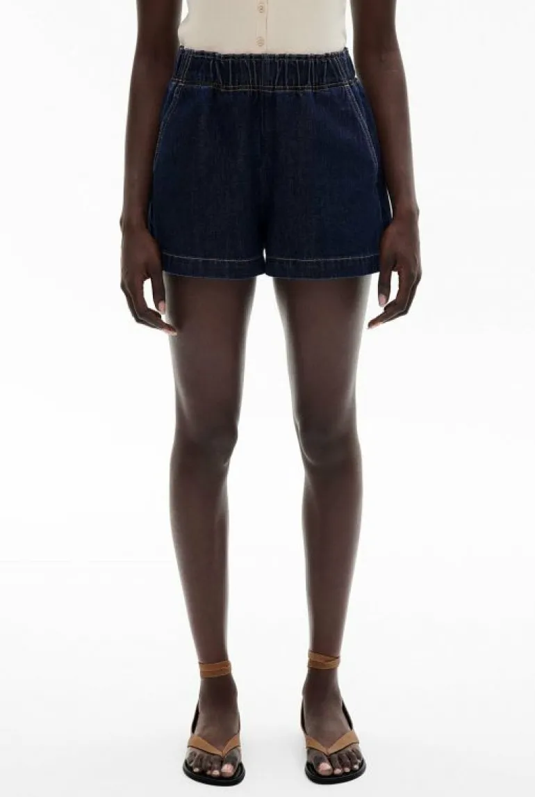 Shorts^Witchery Denim Pull On Short DarkIndigo