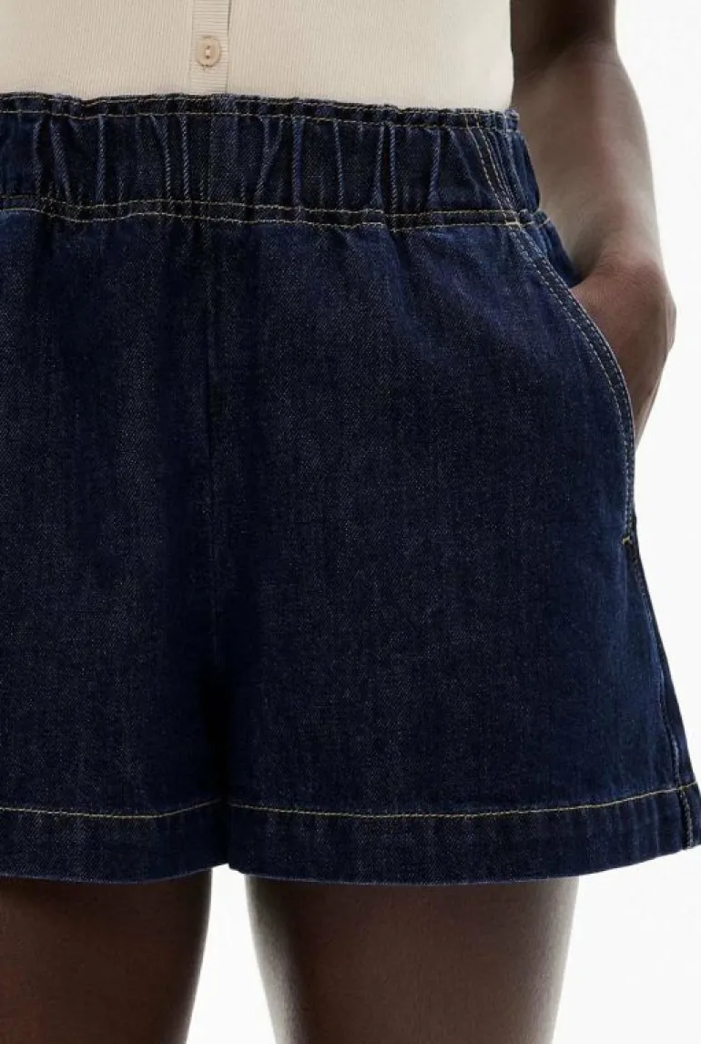 Shorts^Witchery Denim Pull On Short DarkIndigo