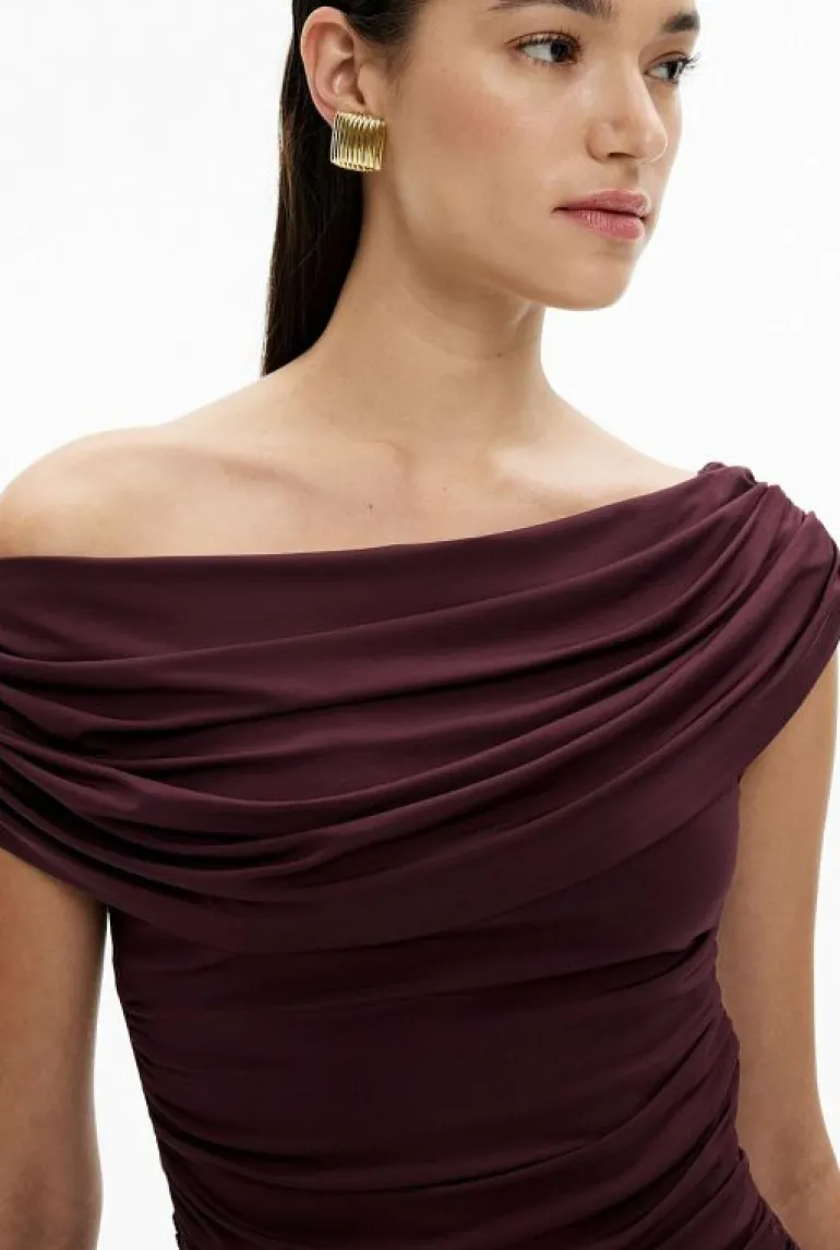 Sale | Dresses^Witchery Drape Mini Dress Black