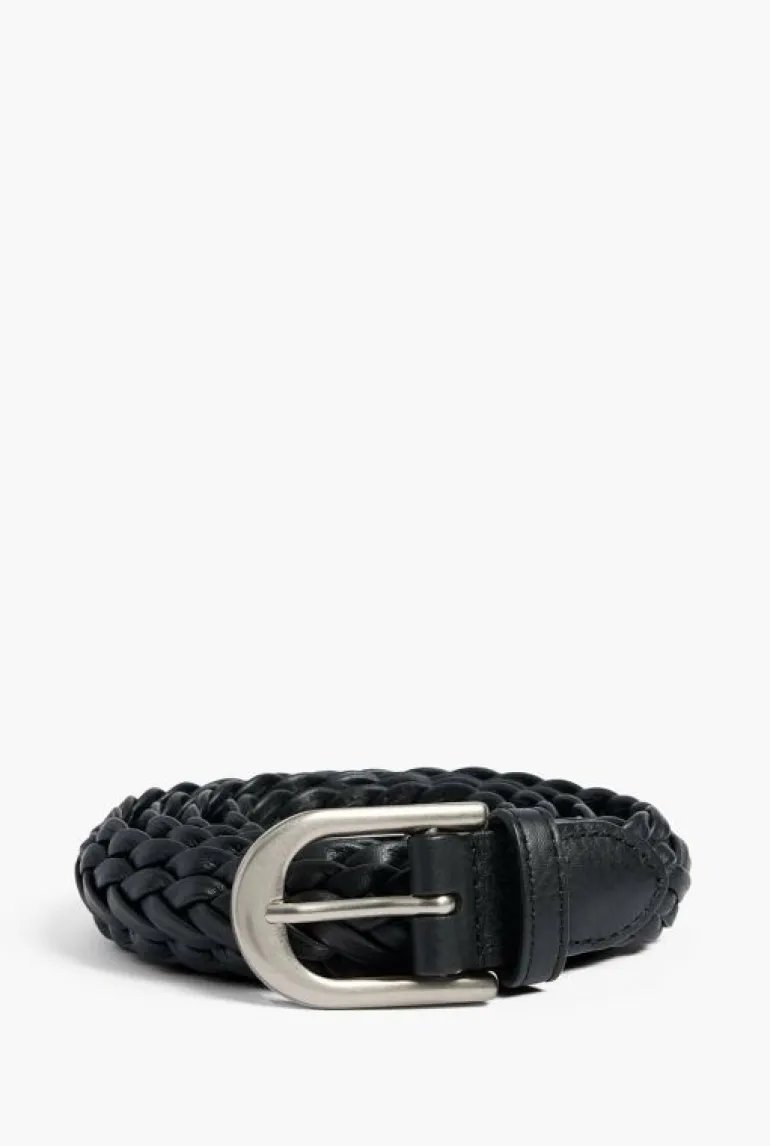 Belts^Witchery Eden Woven Belt Black