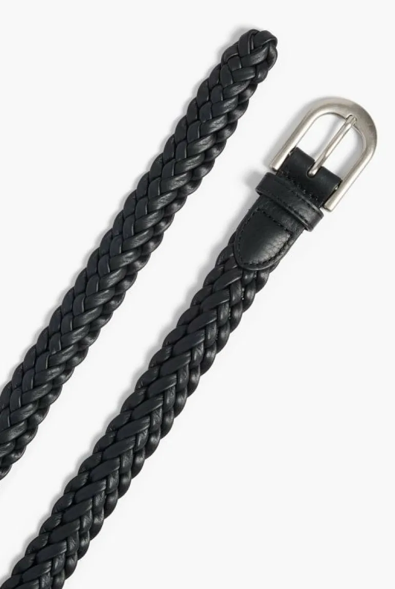 Belts^Witchery Eden Woven Belt Black