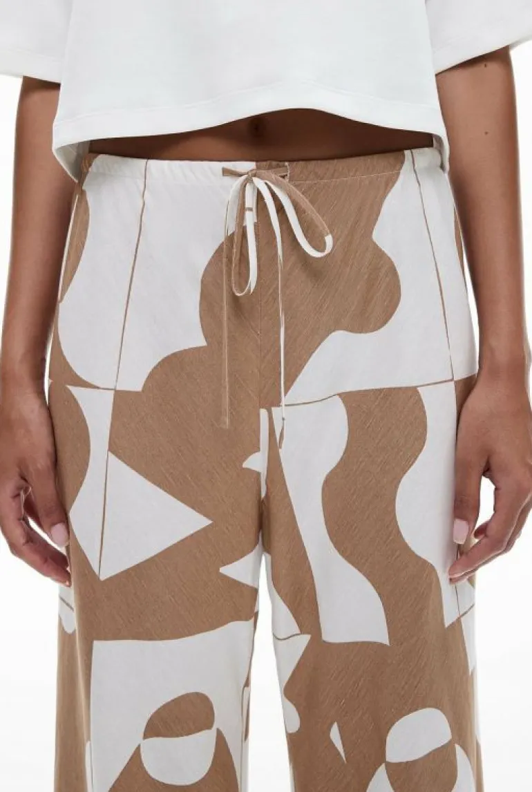 Pants^Witchery Elastic Pull On Pant GeoTileBlack