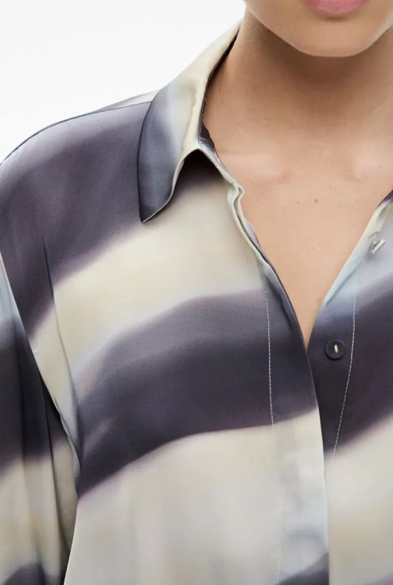 Sale | Shirts^Witchery Elasticated Crop Shirt EclipseBlue