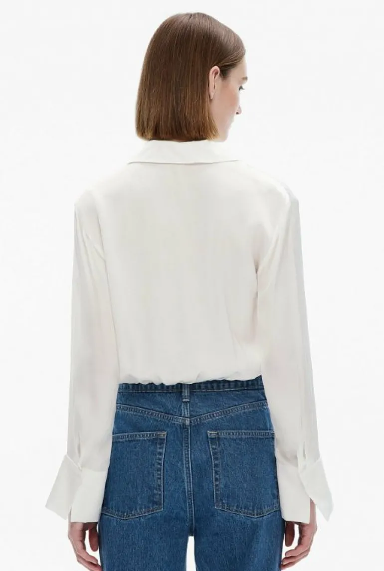 Sale | Shirts^Witchery Elasticated Crop Shirt FreshWhite