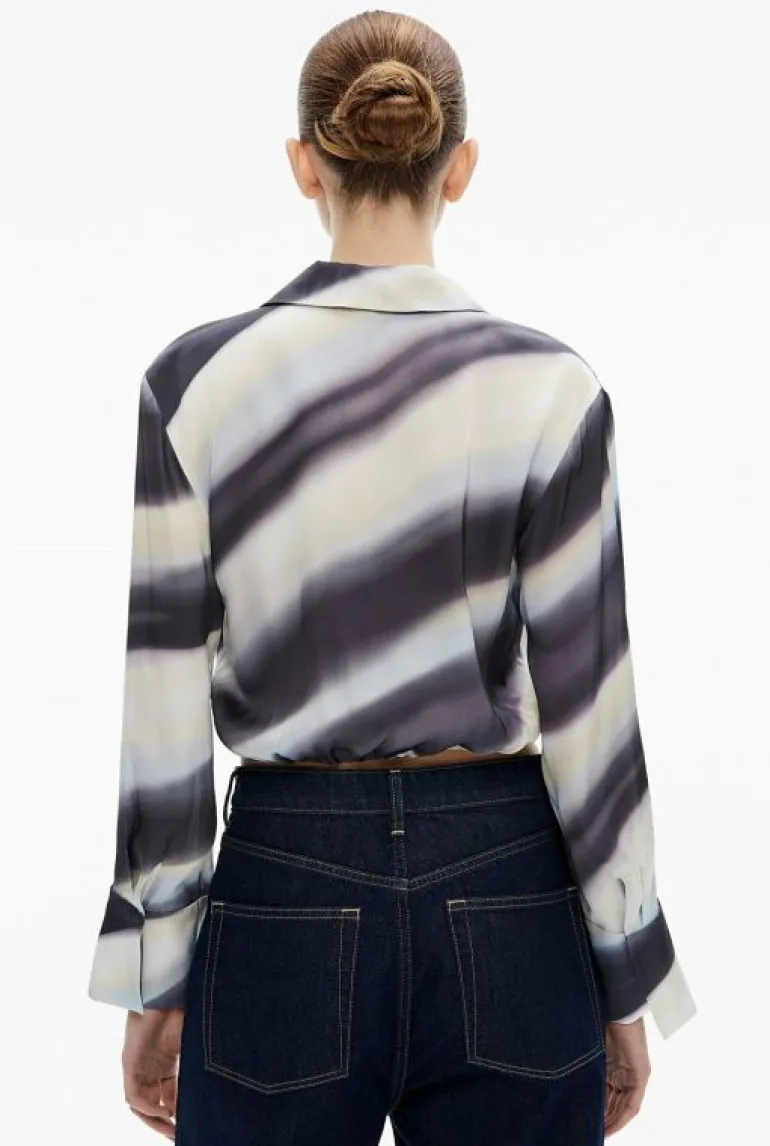 Sale | Shirts^Witchery Elasticated Crop Shirt EclipseBlue