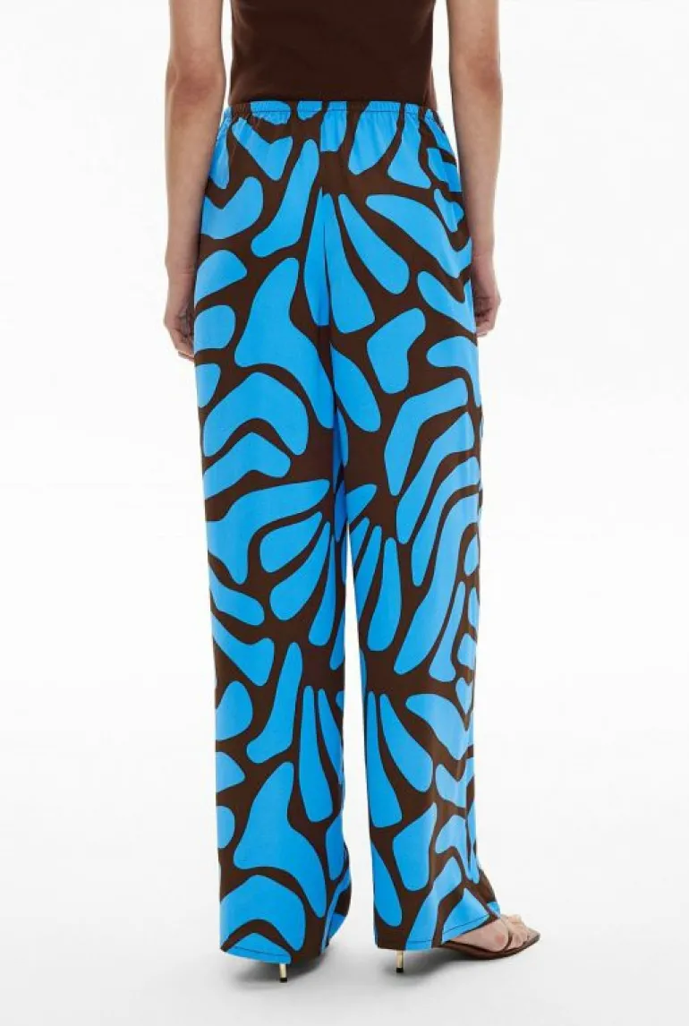 Pants^Witchery Fine Waistband Pant AzurePrint