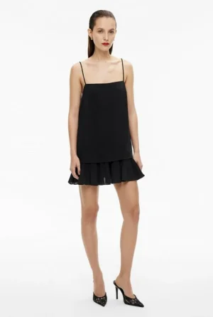 Sale | Dresses^Witchery Flounce Mini Dress Black
