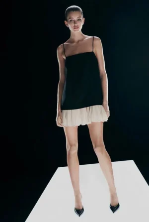 Sale | Dresses^Witchery Flounce Mini Dress Black