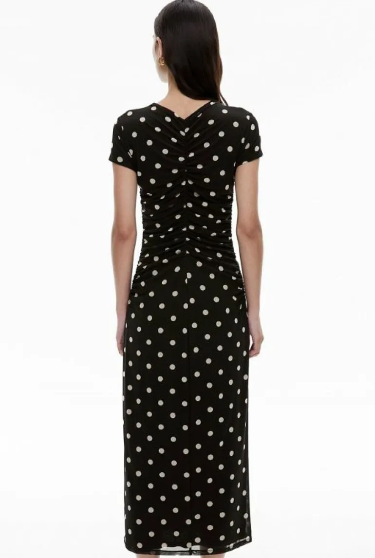 Dresses^Witchery Gather Mesh Dress MultiSpot