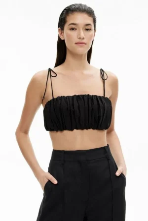 Sale | Tops & T Shirts^Witchery Gathered Crop Bodice Black