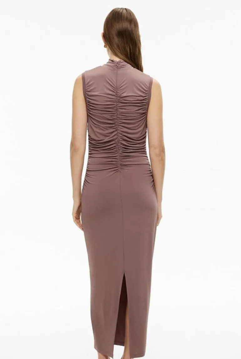 Sale | Dresses^Witchery High Neck Gather Dress Lilac