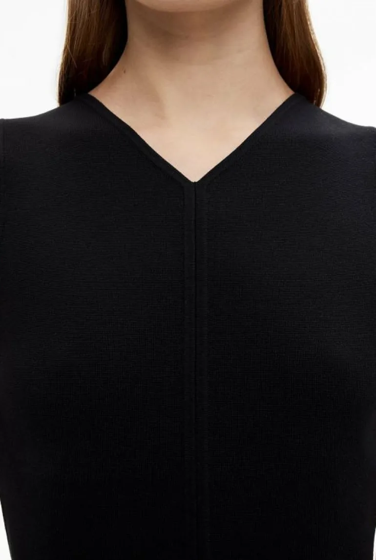 Tops & T Shirts | Knitwear^Witchery High V Knit Tank Black