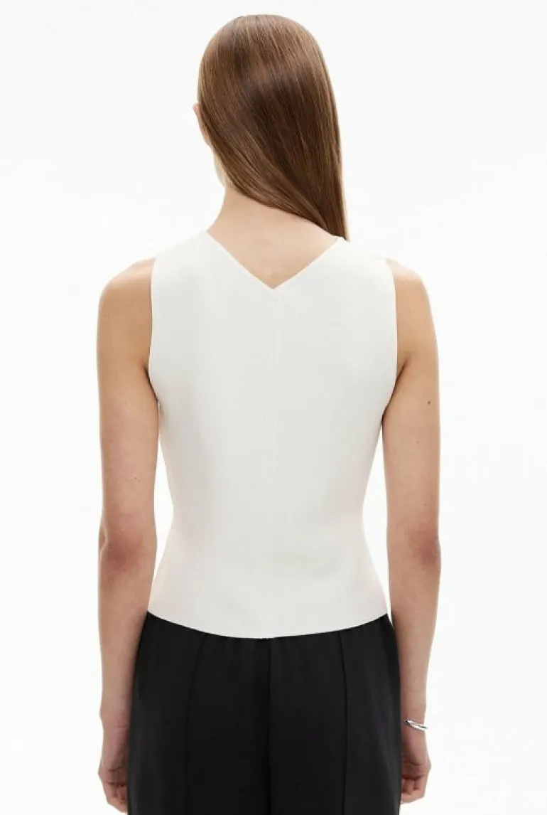 Tops & T Shirts | Knitwear^Witchery High V Knit Tank Black