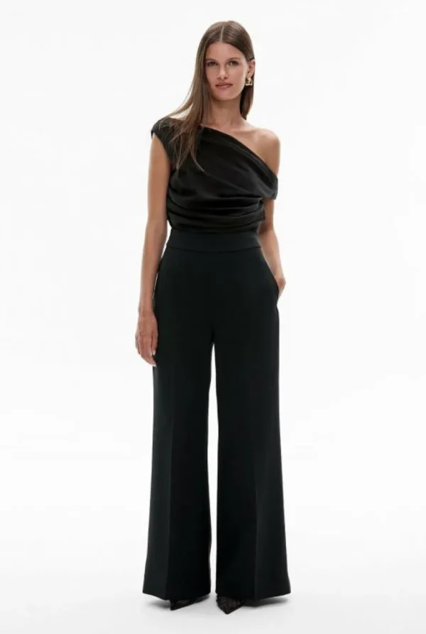 Pants^Witchery High Waisted Pant Black