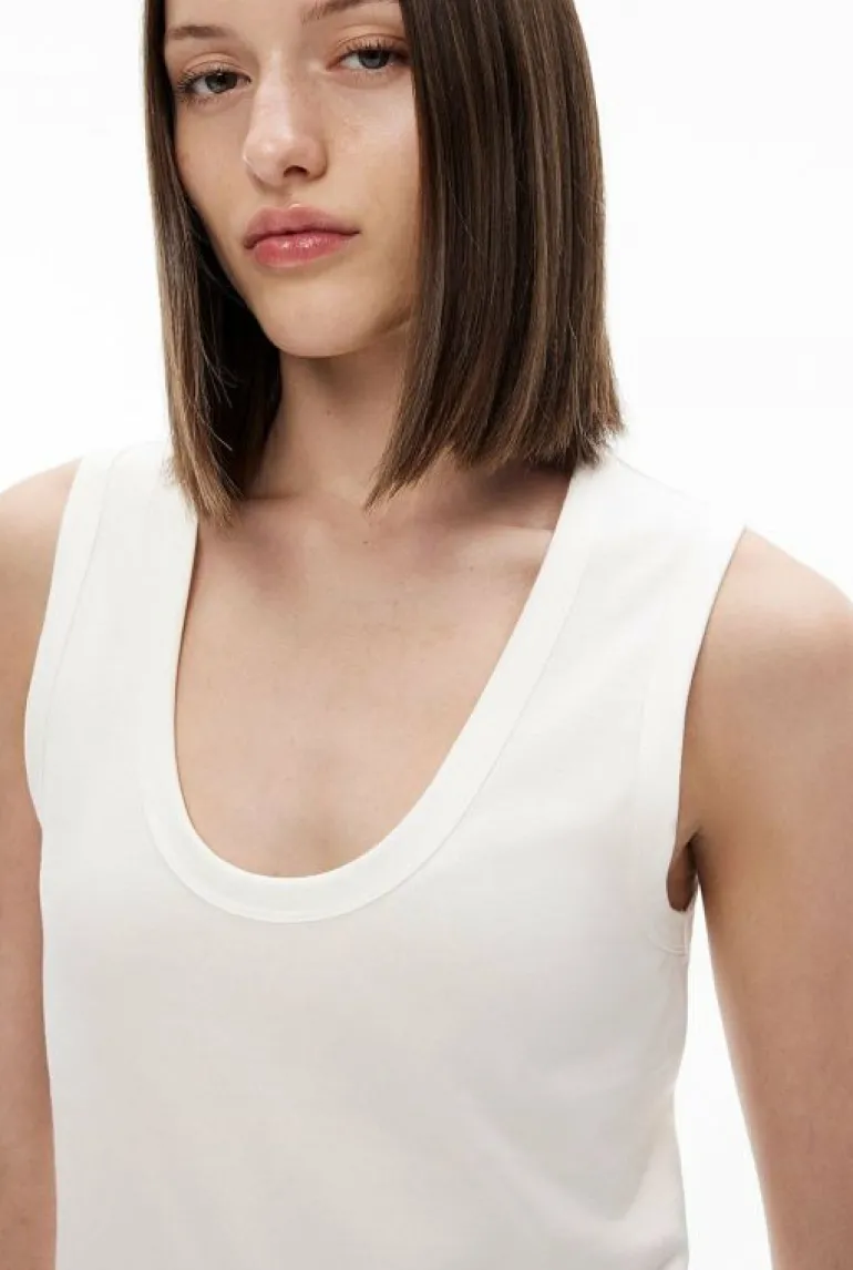 Sale | Tops & T Shirts^Witchery Jersey Scoop Tank FreshWhite